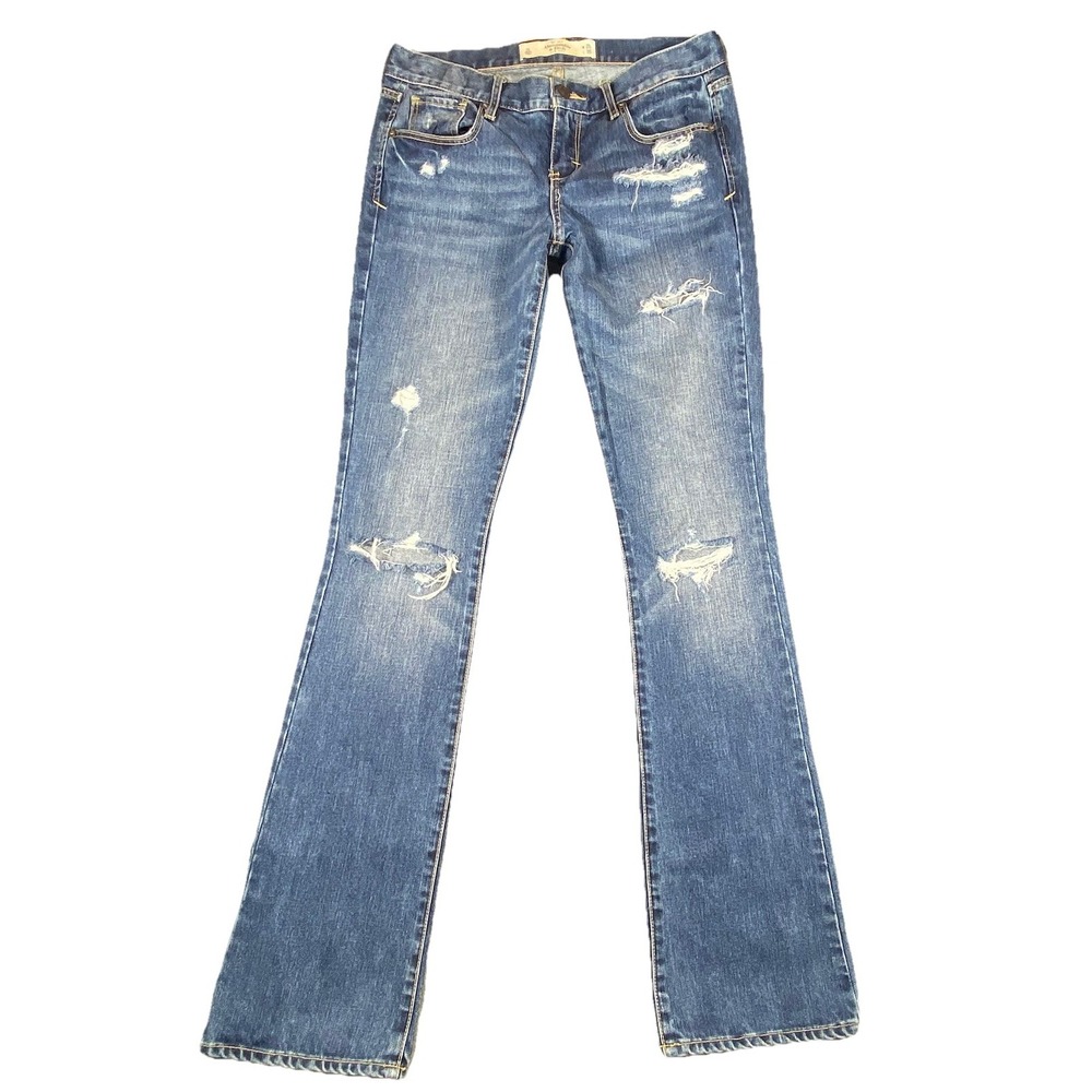 Abercrombie & Fitch Blue Boot Cut Jeans